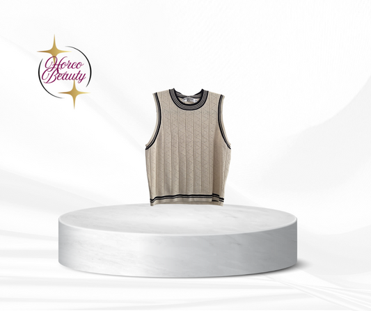 Ensemble Top/Pantalon Beige